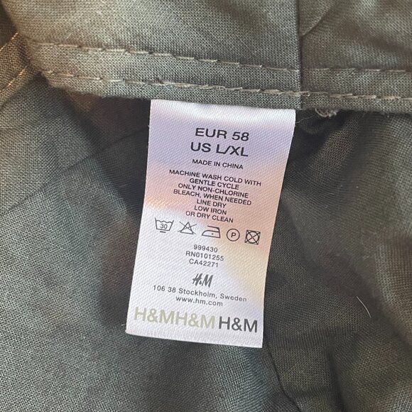 NWOT Size L/XL H&M green white plaid newsboy cap with green velvet bow - Picture 9 of 10